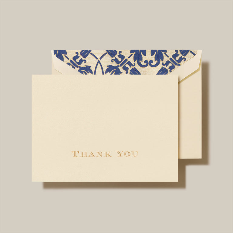 REGENCY THANK YOU CARD