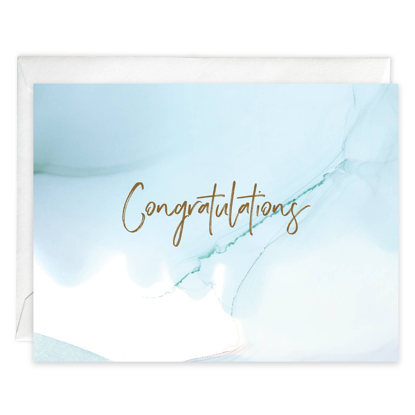 Blue Marble Congratulations Greeting Card