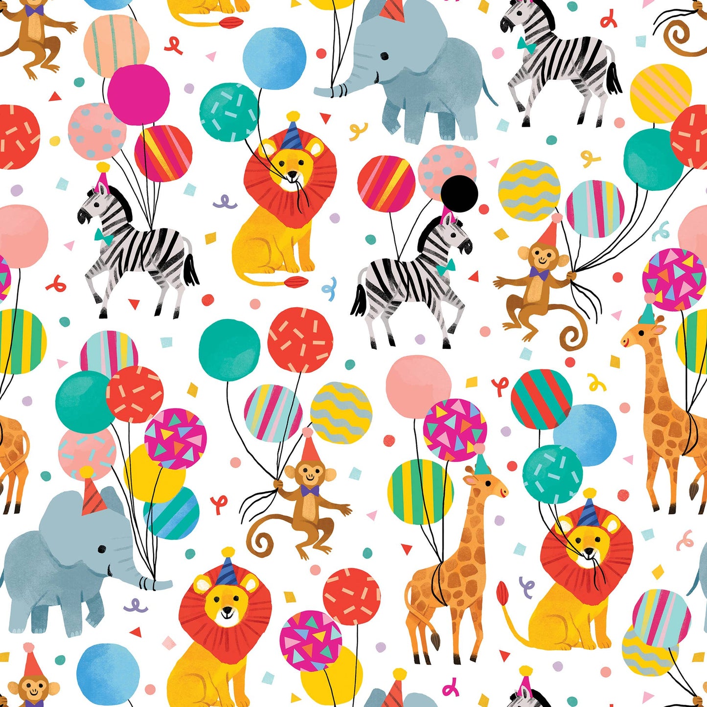 Jungle Birthday Party - Wrap - Rolls: 5' X 30"