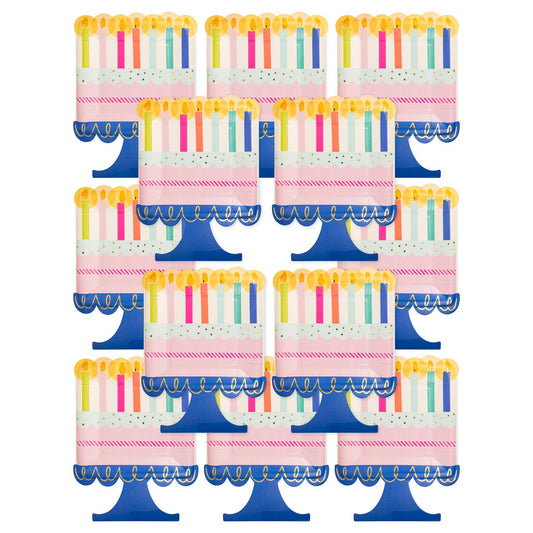 PLWIS41 - Cake Shaped Paper Plate