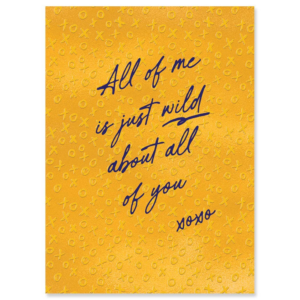 All of Me Anniversary Greeting Card