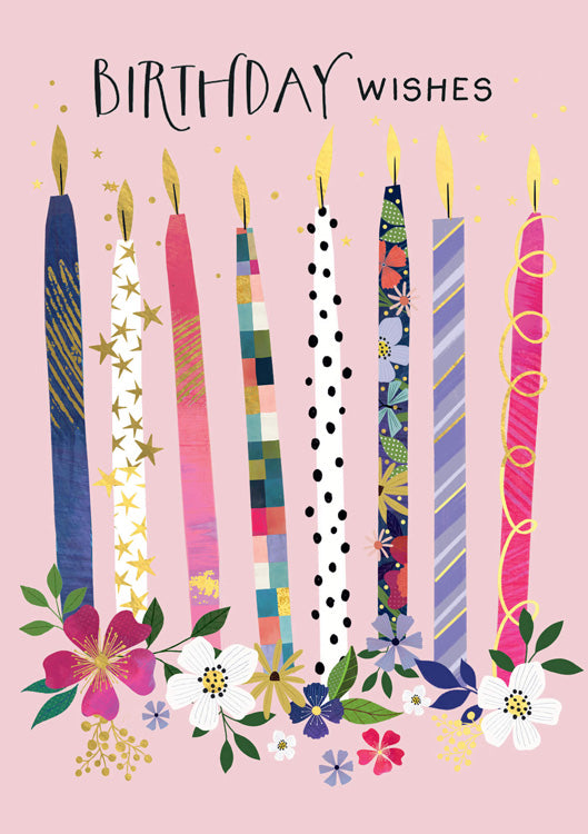 Candles Birthday Card
