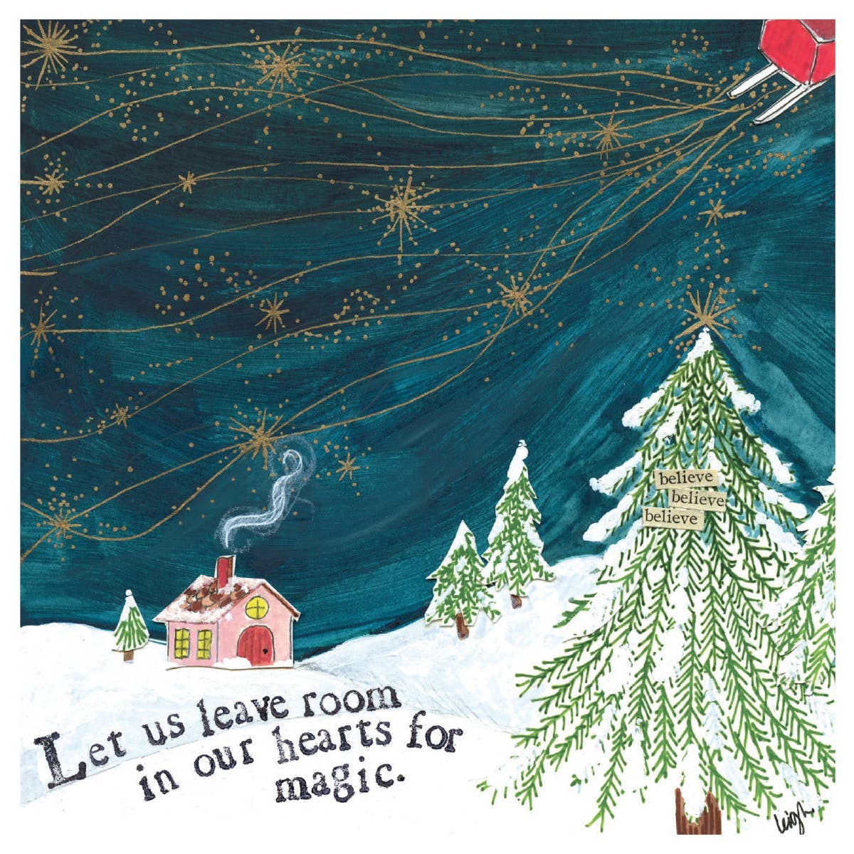 Light the World Holiday Greeting Card