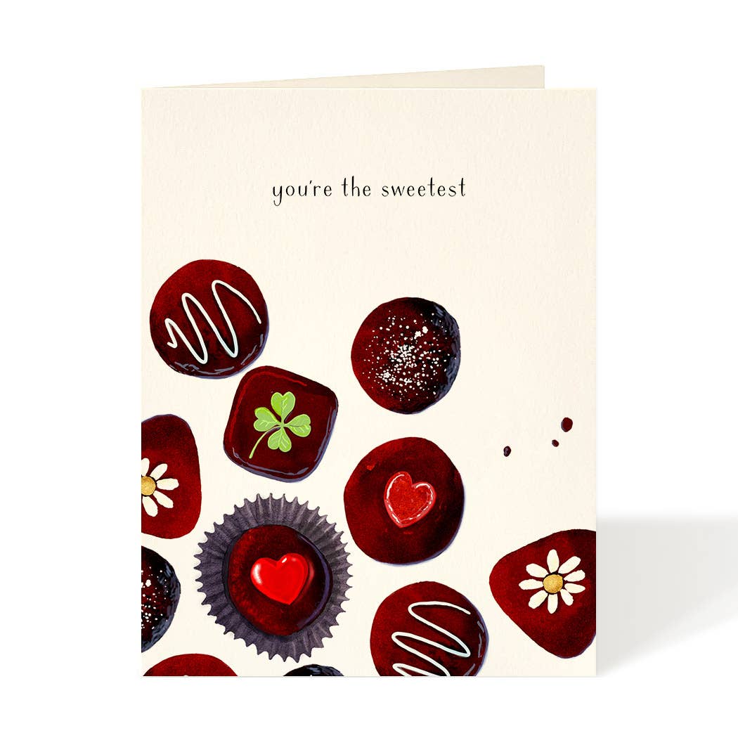 Chocolate Treats - Love & Friendship Card