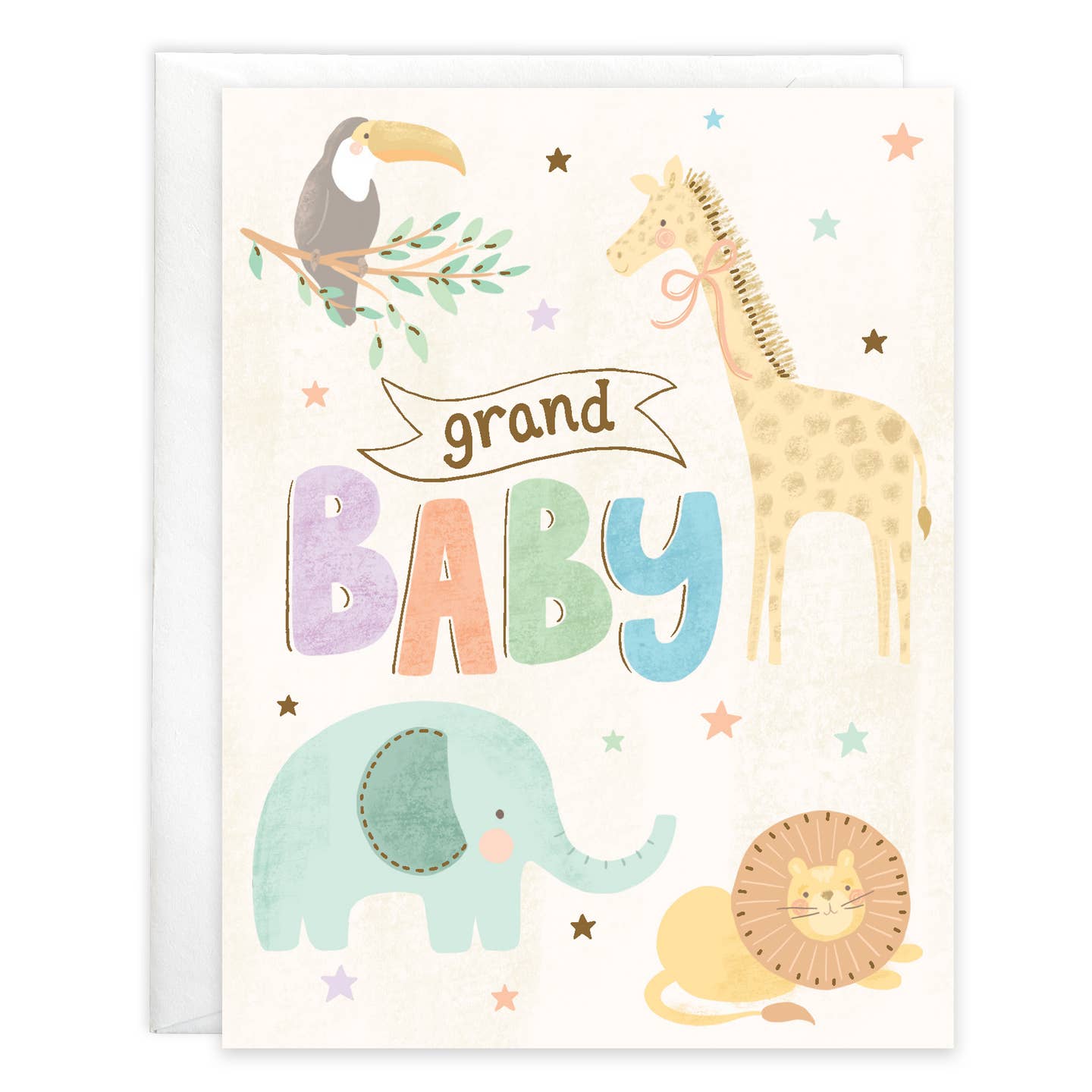 Jungle Grand Baby Greeting Card