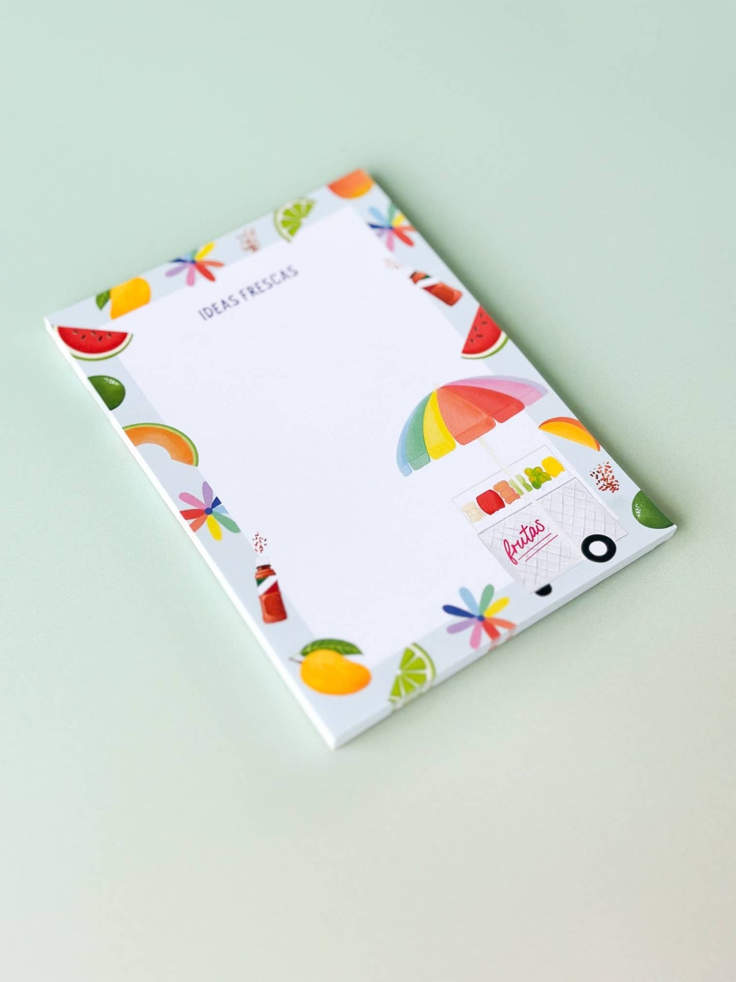 Ideas Frescas Notepad | Spanish Notepad | Summer Deskpad
