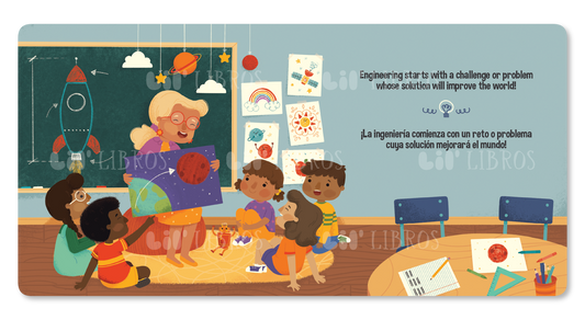 Dr. Ochoa’s Stellar World: Engineering (Bilingual: English and Spanish)