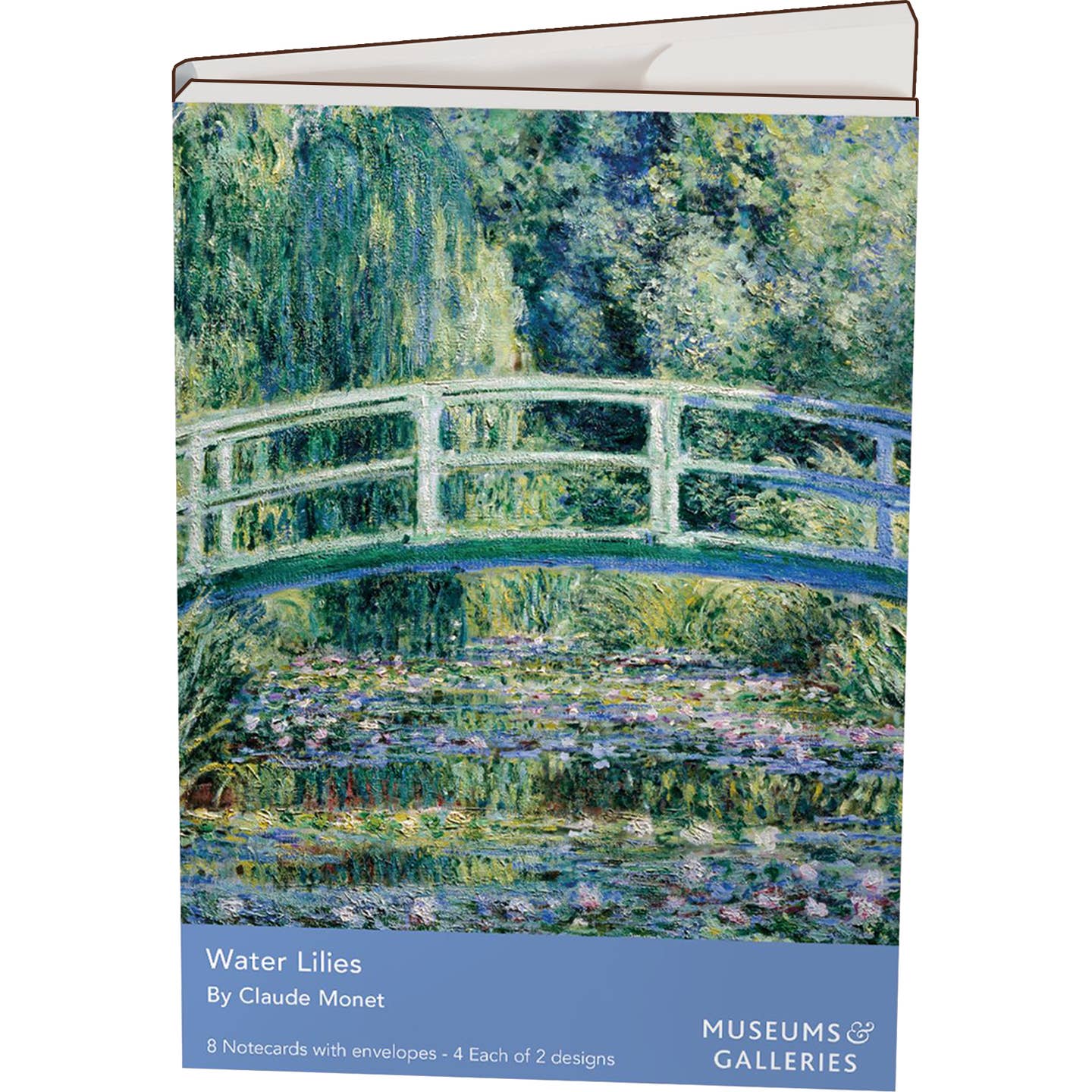 Notecard Wallet Monet Water Lilies