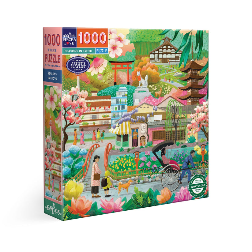 Seasons in Kyoto 1000 Piece Puzzle
