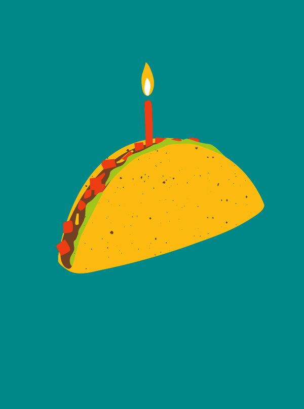 awesome bday taco