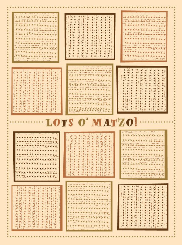 pass-lots o' matzo