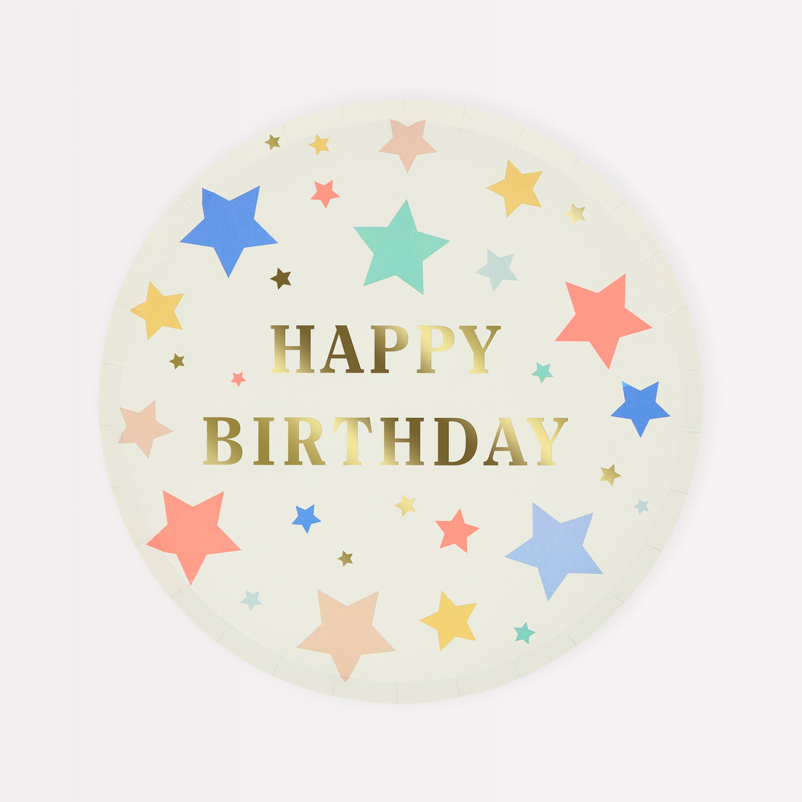 Happy Birthday Stars Side Plates