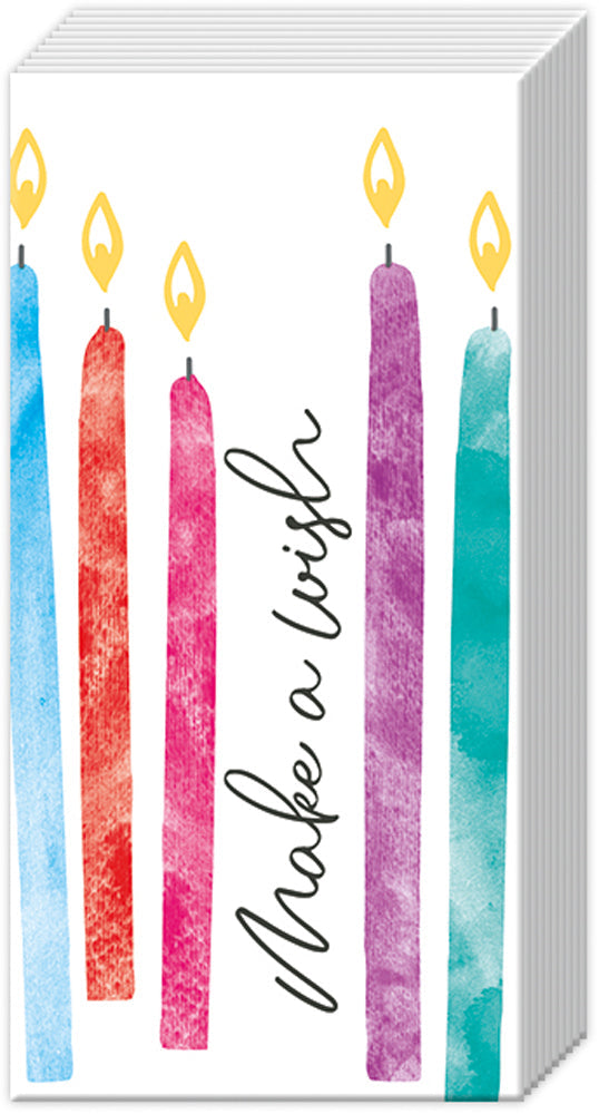 Birthday Wish pocket tissue