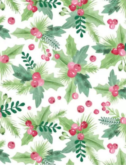 Holly Dance Gift Tissue