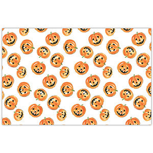 Halloween Smiles Pumpkin Placemat