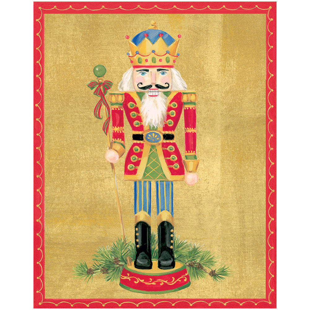 Nutcracker Mini Boxed Christmas Cards Paper Fiesta