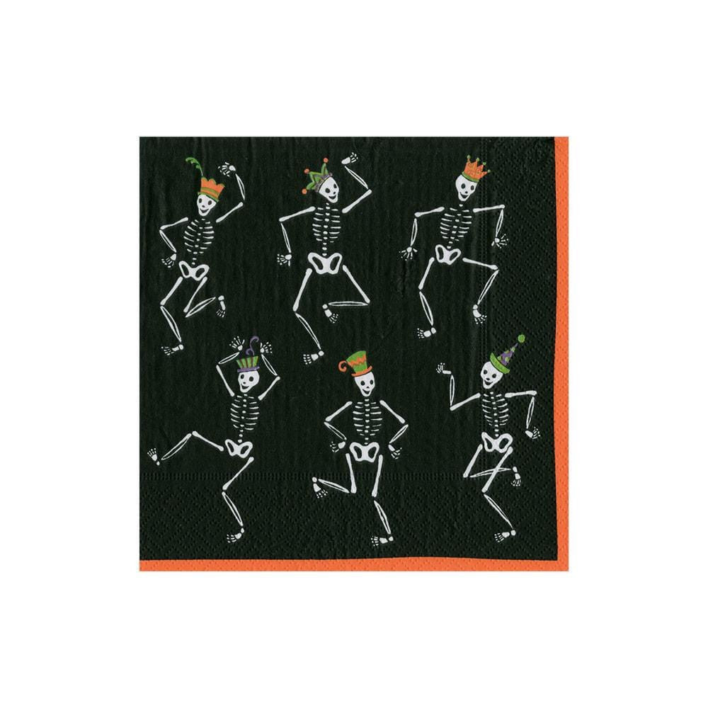 Dancing Skeleton Cocktail Napkins