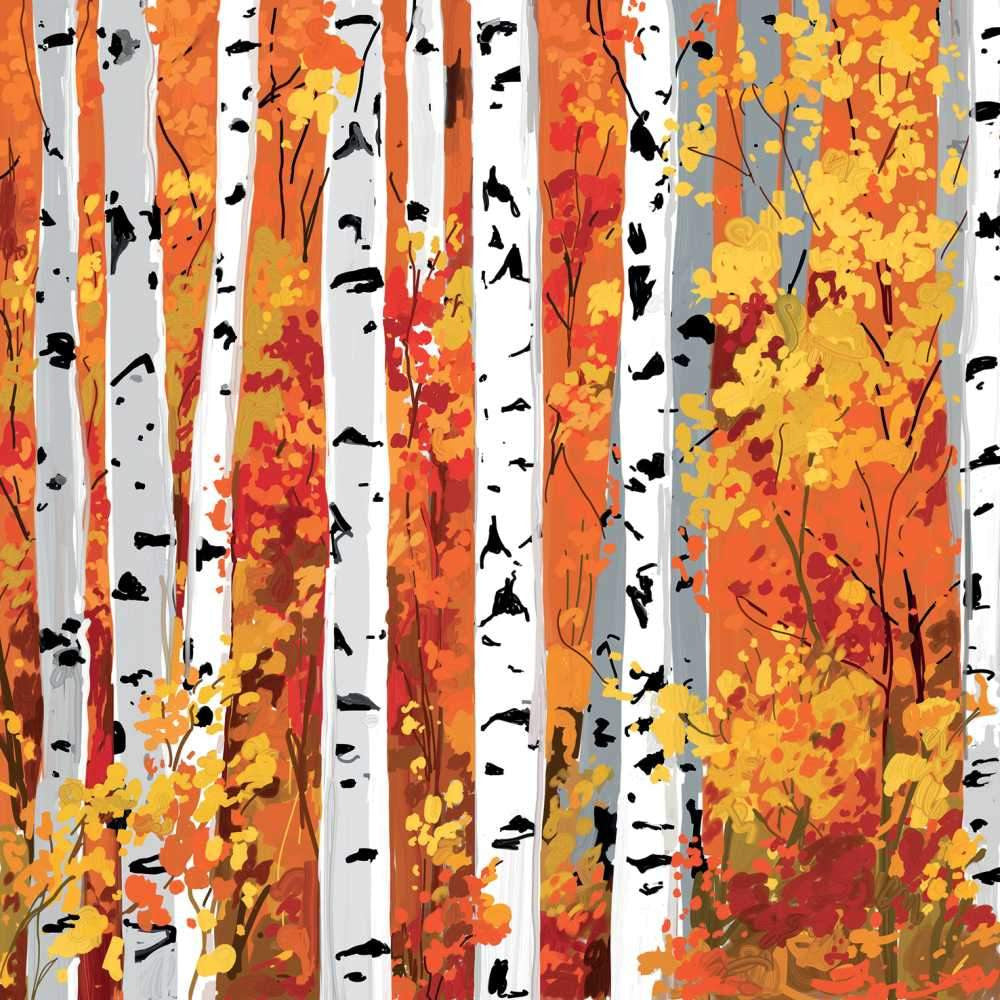 Autumn Grove Luncheon Napkins