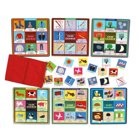 French Vocabulary Bingo