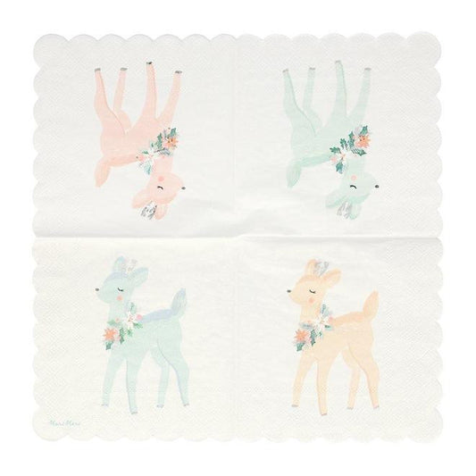 Pastel Deer Napkins