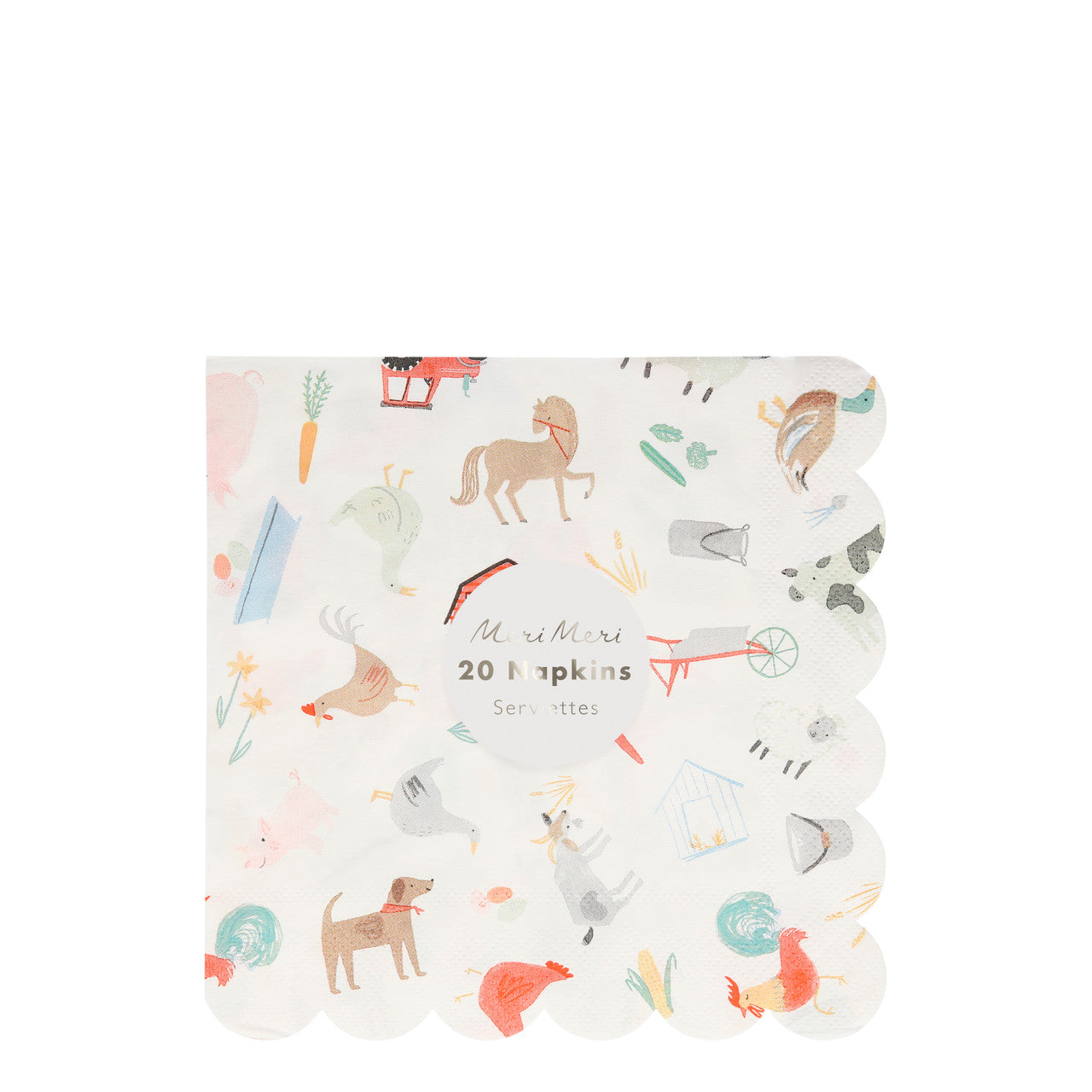 On the Farm Large Napkins