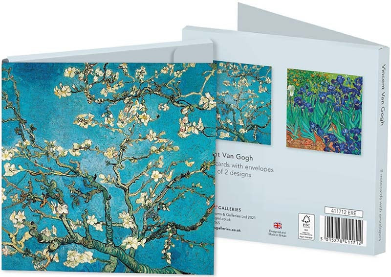 Vincent van Gogh Square Notecard
