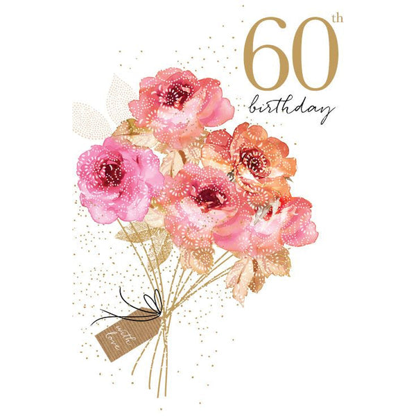 60th Birthday Card