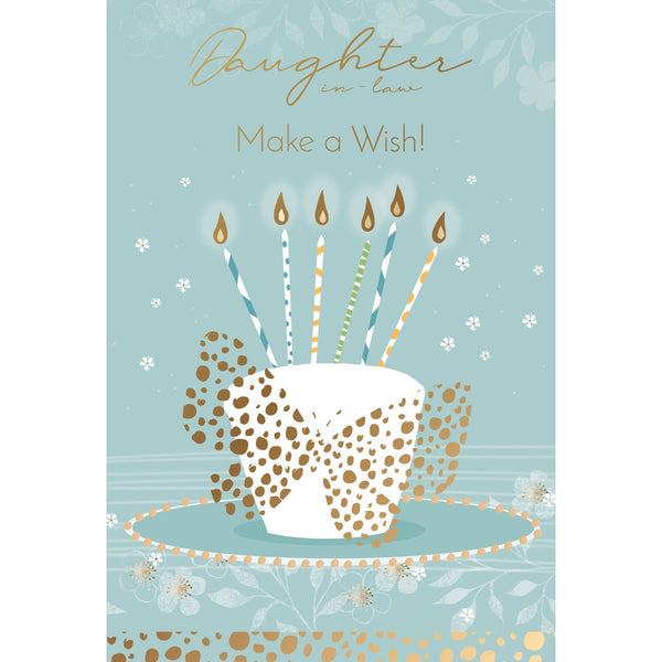 Cupcake Birthday Daughter In-Law Card