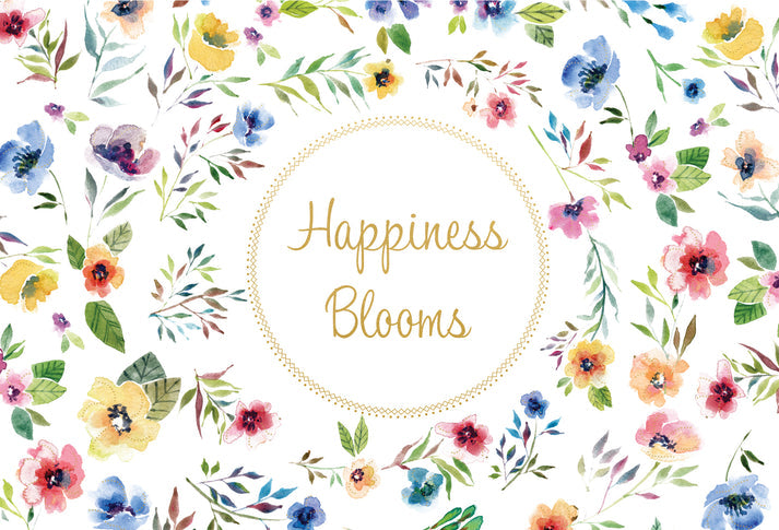 Dainty Flowers Birthday Card
