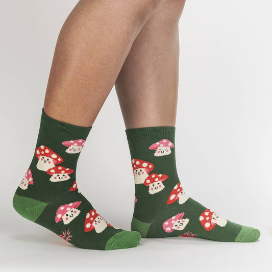 Mellow Mushrooms Crew Socks
