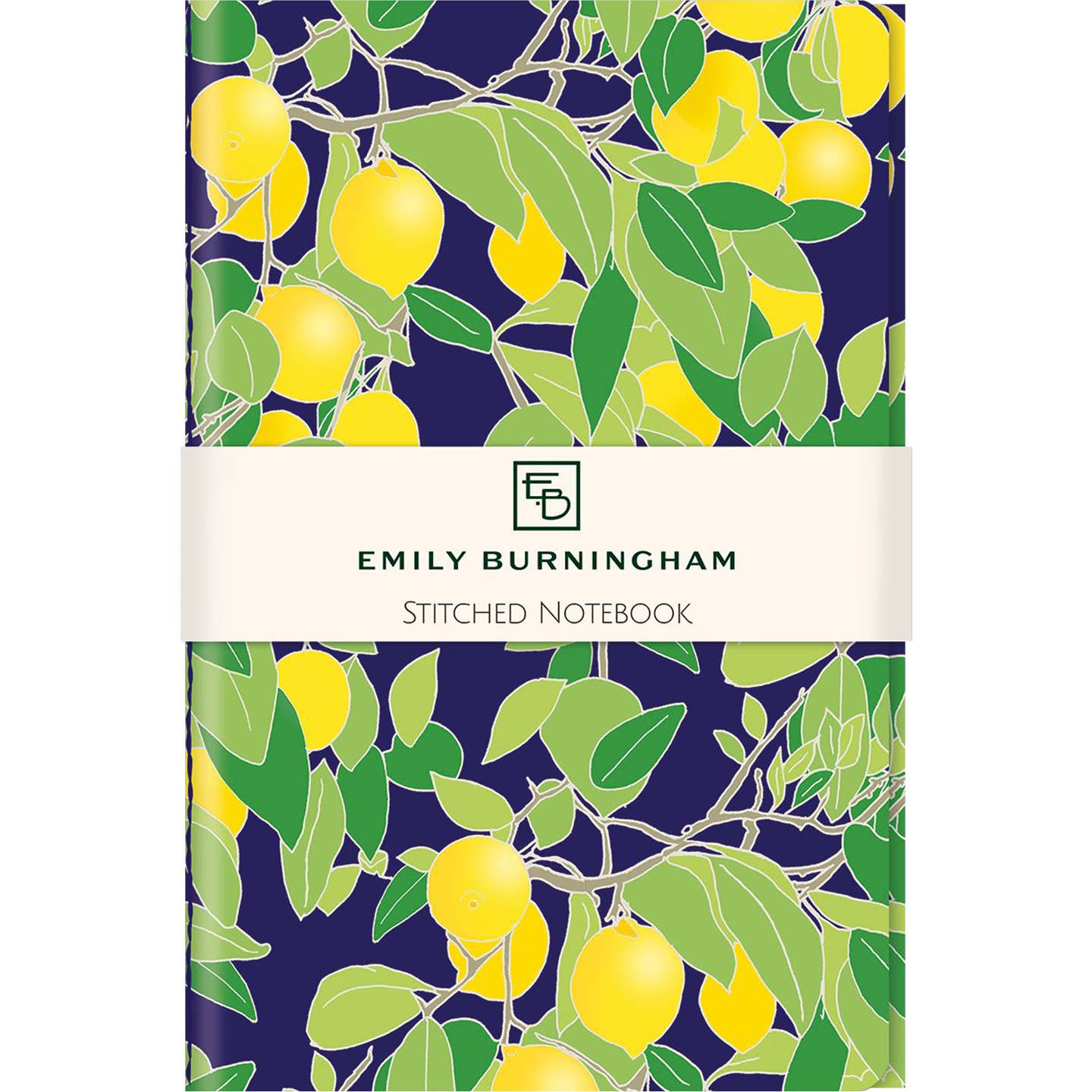 Stitched Notebook Emily Burningham Lemon Grove