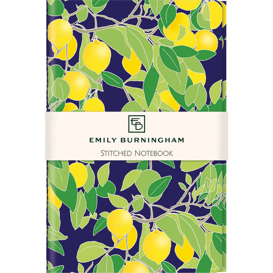 Stitched Notebook Emily Burningham Lemon Grove