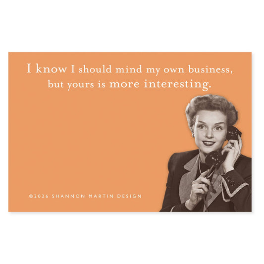 My Own Business Sticky Note