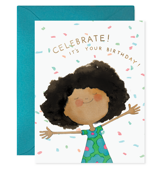 Confetti Birthday | Kids Birthday Greeting Card