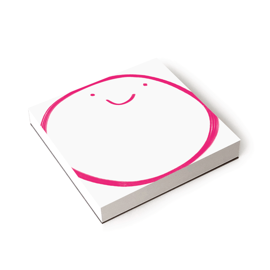 Big Smile Chunky Square Notepad