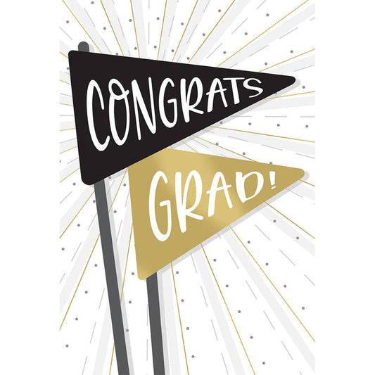 Pennant Flags Graduation Card