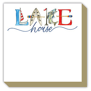 Lake House Icons Luxe Notepad