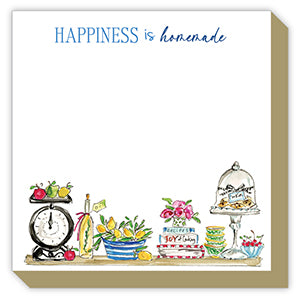 Home Handpainted Kitchen Icons Luxe Notepad