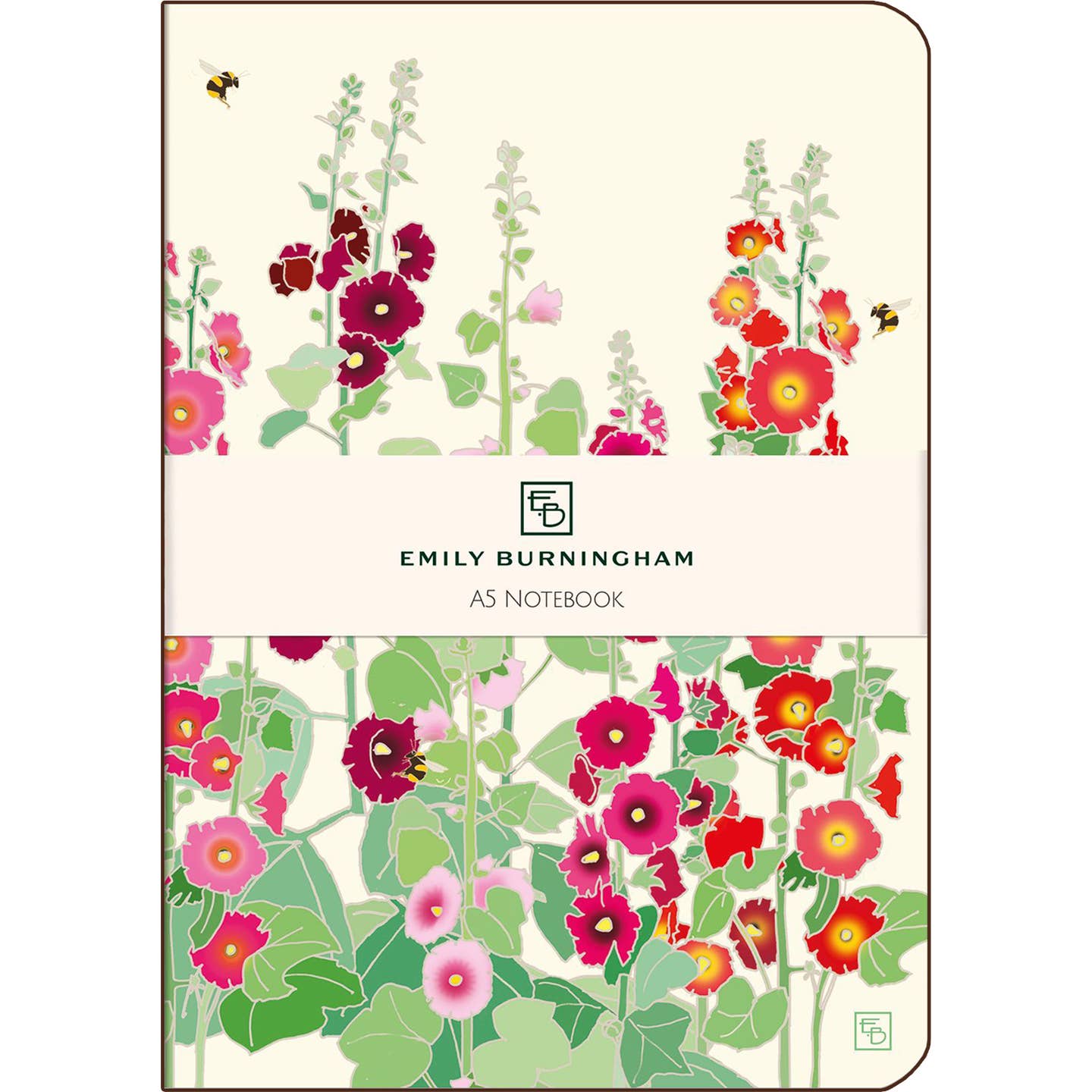Journal Emily Burningham Hollyhocks