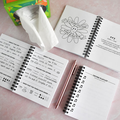 I Feel Things Deeply | Mini Crying Log Journal