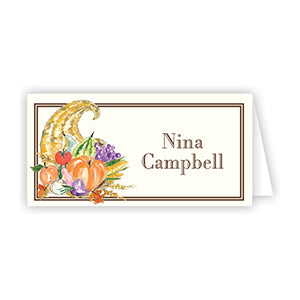 Cornucopia Place Card