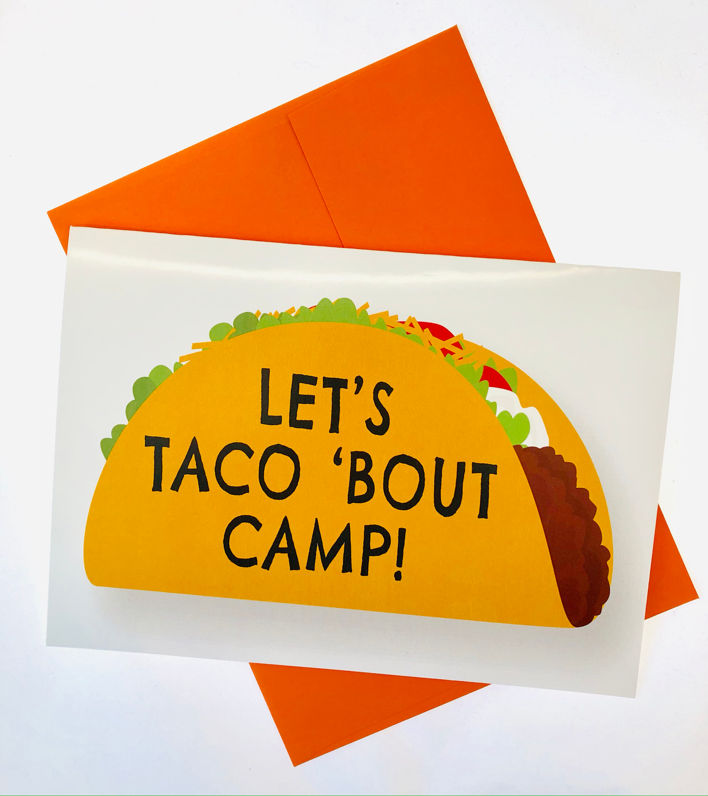 Let's Taco 'Bout Camp Greeting Card