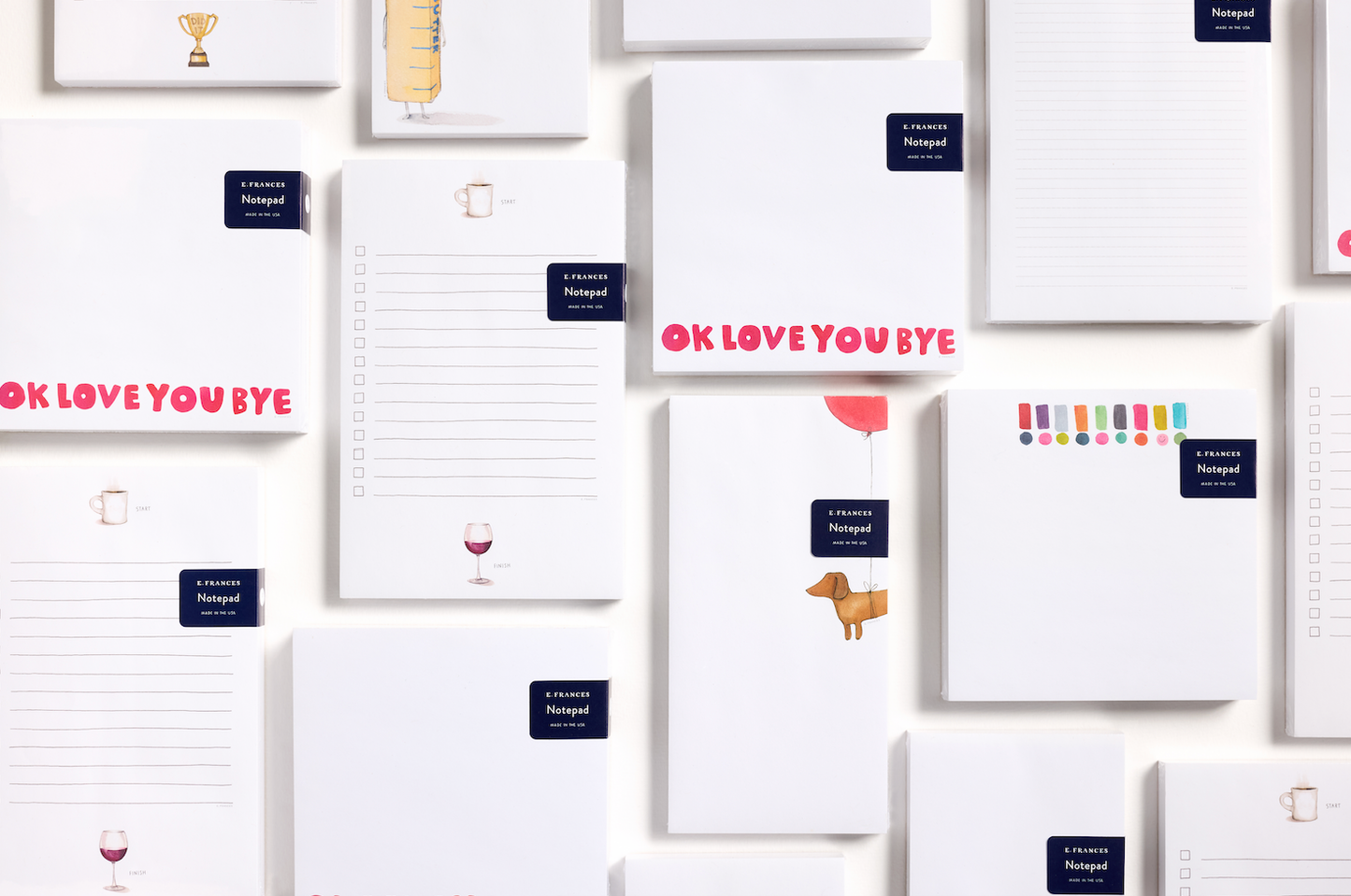 Big Smile Chunky Square Notepad