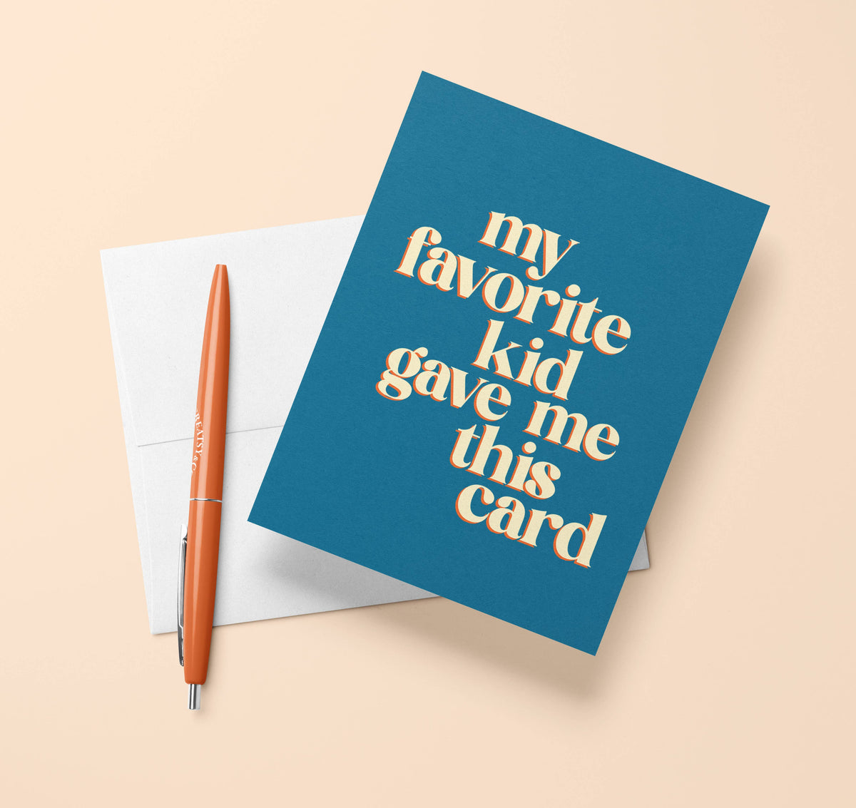 Greeting Card - My Favorite Kid - Birthday