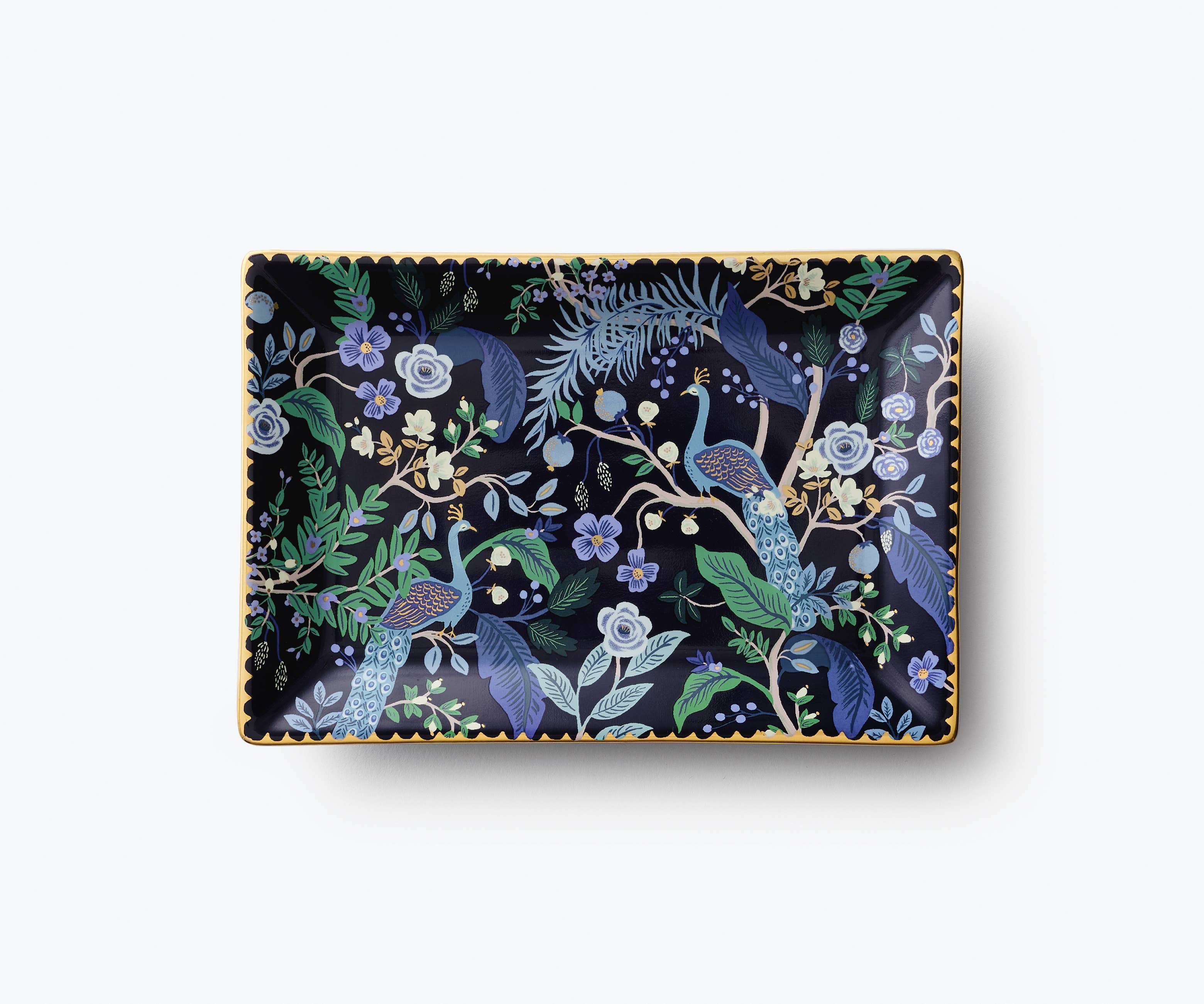 Rifle Paper Co. Peacock Catchall Tray - Thumbnail 5
