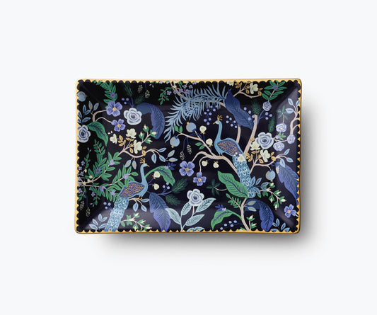 Peacock Catchall Tray