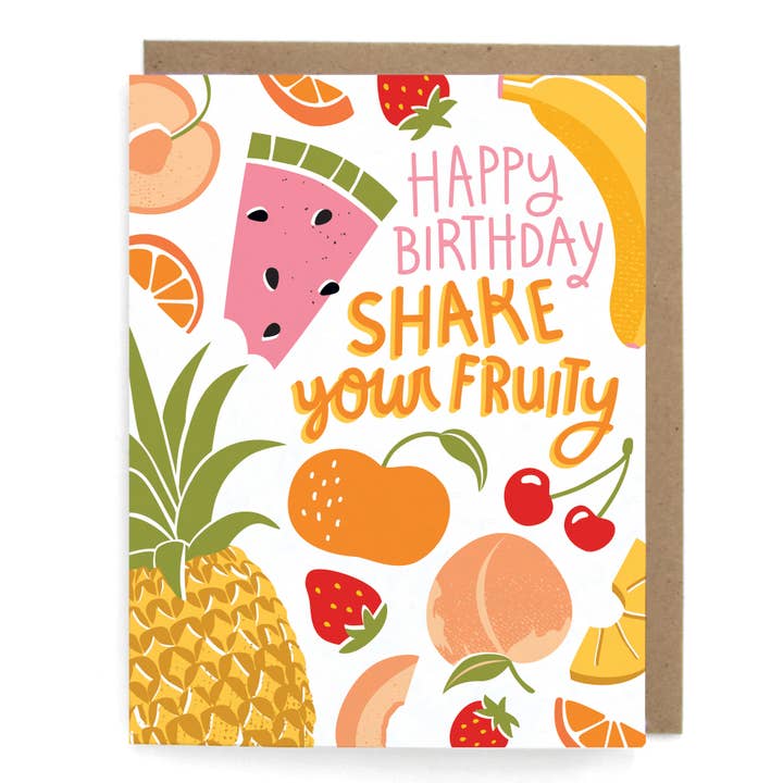 Fruity Birthday Card