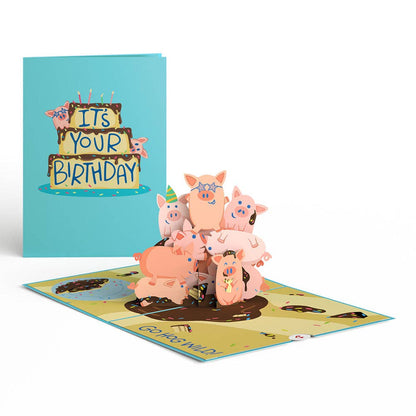 Hog Wild Birthday 5''x7'' Card, Birthday Cards