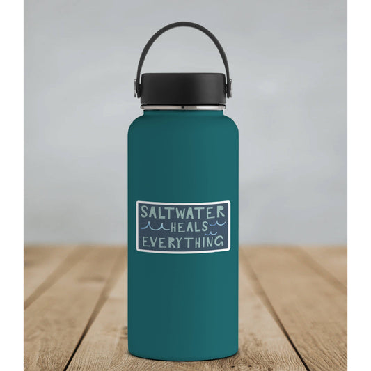 Sticker - Saltwater Heals Everything