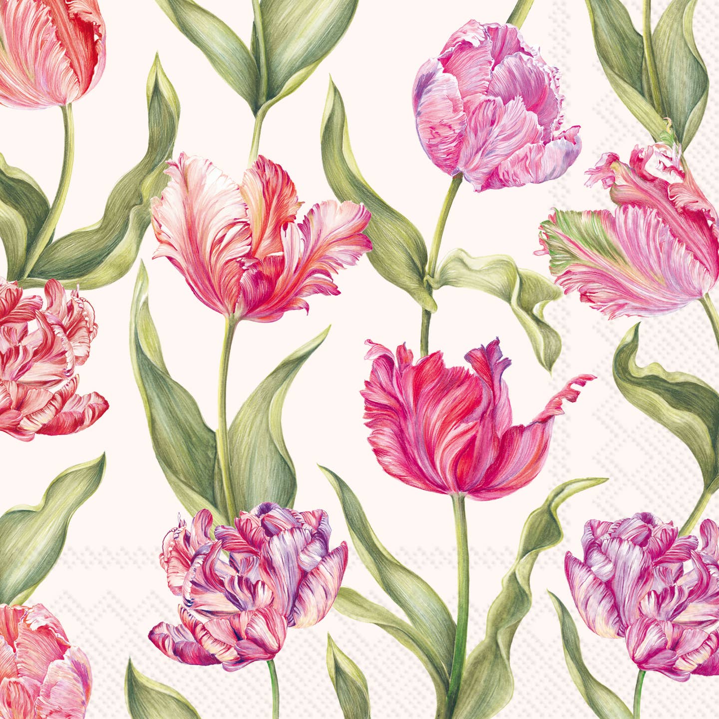 Estelle Cream Paper Luncheon Napkins